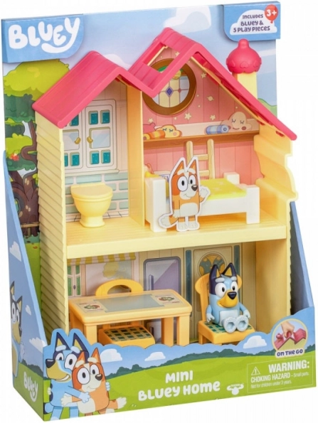 Mini huisje BLUEY – familiehuis met figuurset