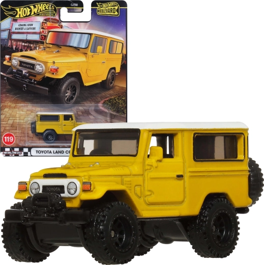 Hot Wheels Premium Boulevard – Toyota Land Cruiser FJ43 1:64 (7 cm) metalen model
