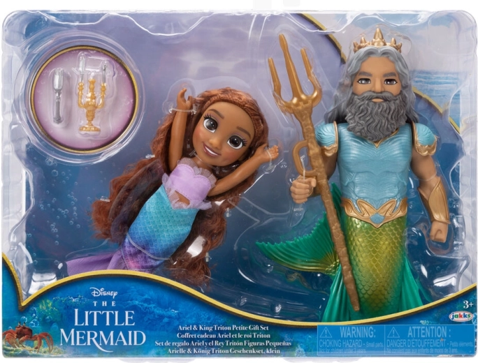 Disney Ariel – set figuren Ariel en Triton 15 cm