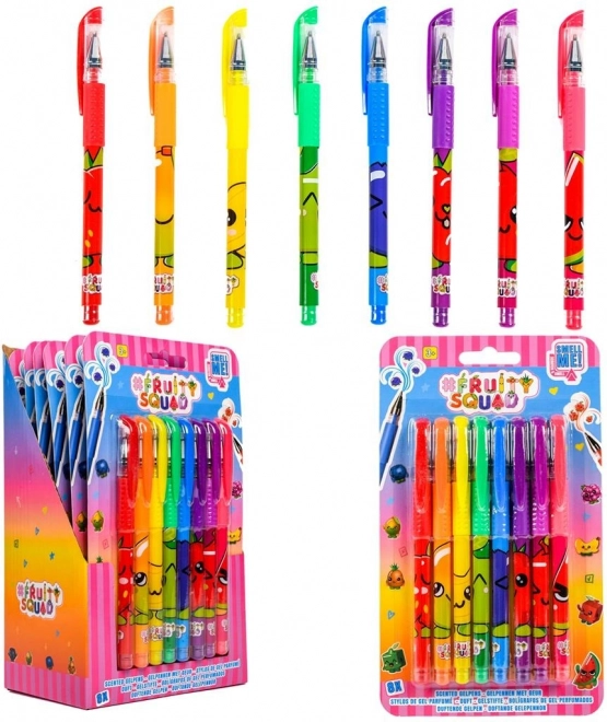 Geurige gelpennen - Set van 6 stuks