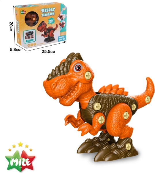 Doe-het-zelf bouwset - Vrolijke Tyrannosaurus
