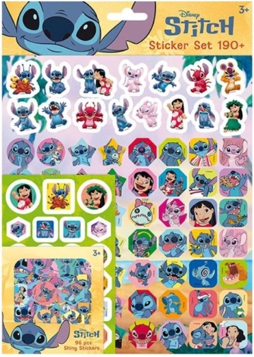 Sticker­set 190+ Lilo & Stitch