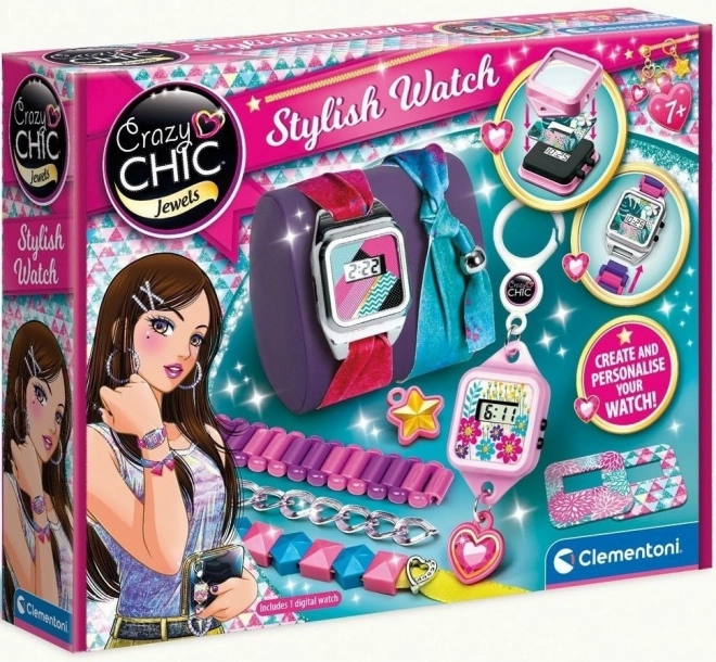 Creatieve set Crazy Chic horloges