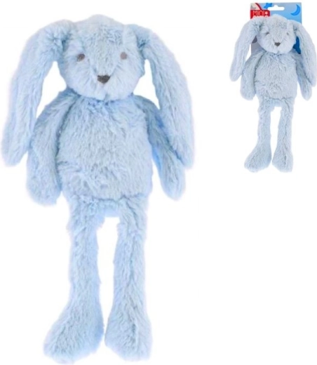 Pluchen konijntje Mini Club blauw 37 cm