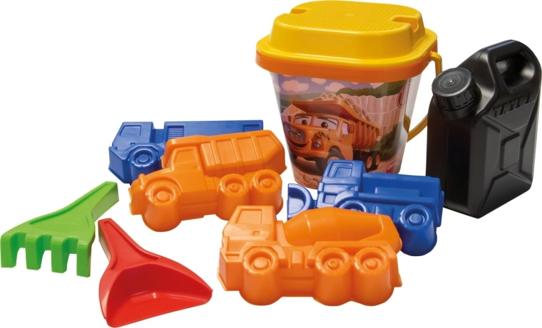 DINO TATRA zandset in jerrycan – 9 delen