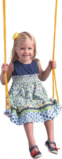 Houten schommel voor kinderen