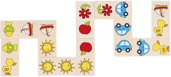 Goki domino voor de allerkleinsten