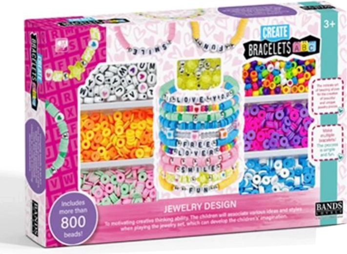Kralenset met accessoires voor het maken van sieraden