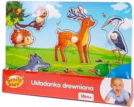 Houten puzzel Bos