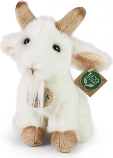 Rappa pluchen geitje zittend 18 cm eco-friendly