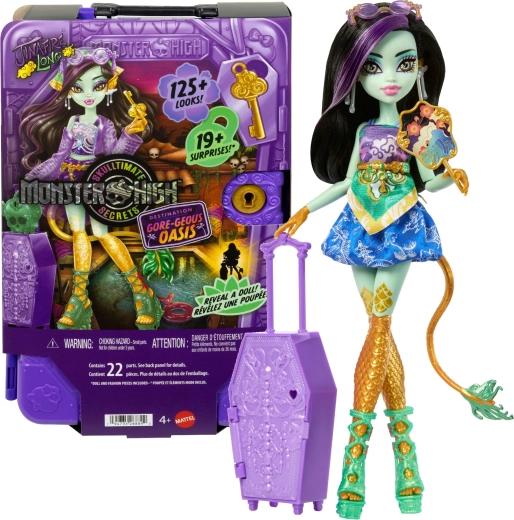 Monster High Jinafire Long reisset met verrassingen 28 cm