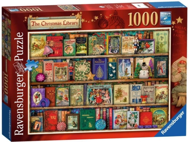 Ravensburger puzzel Kerstbibliotheek 1000 stukjes