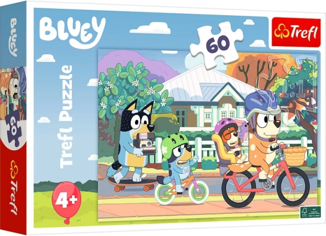 Puzzel BLUEY 60 stukjes van TREFL