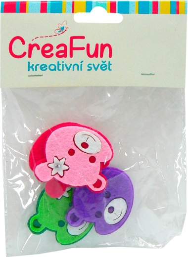 Set van schattige beertjes 4 stuks (4,5 × 4 cm)