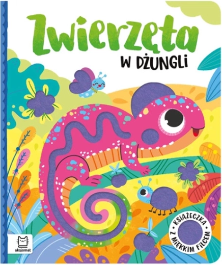 Dieren in de jungle – zacht zintuiglijk viltboekje