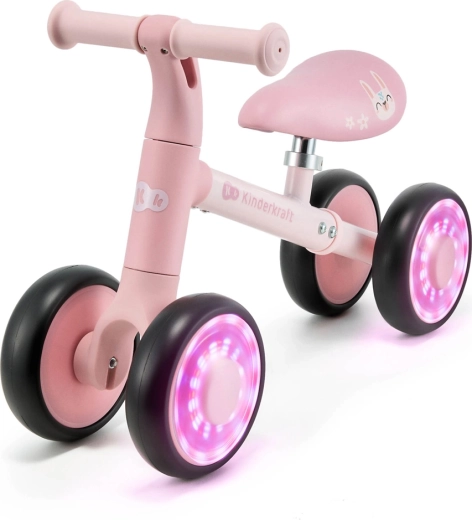 Kinderkraft loopfiets Cutie flash pink
