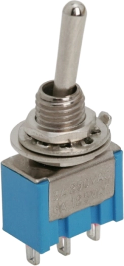 Hendel-omschakelaar ON-ON 3 A 250 V
