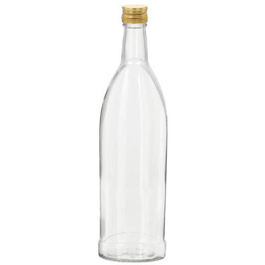 Glazen fles Iskra 500 ml met schroefdop