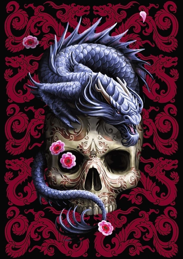 TREFL premium plus puzzel – oosterse draak (1000 stukjes)