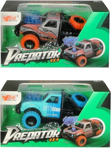 Terreinwagen met licht en geluid