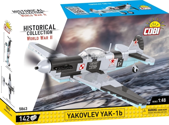 Bouwset vliegtuig Yakovlev Yak-1b