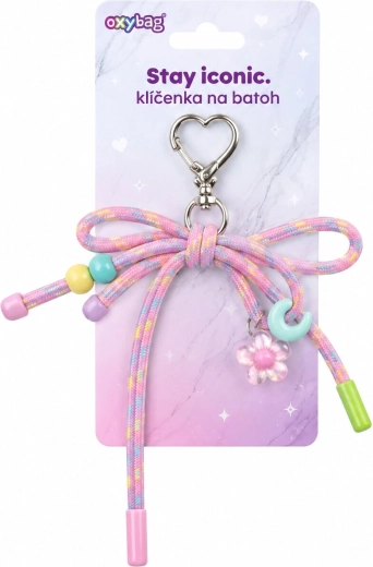 Fashion sleutelhanger Oxybag met strik
