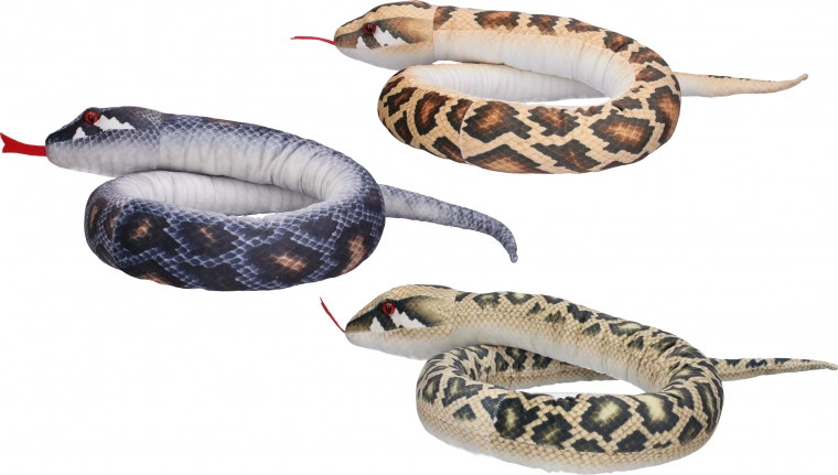 pluchen slang 180 cm