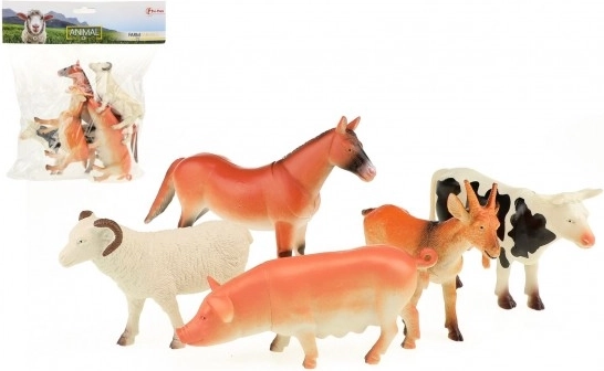 ToiToys Animal World boerderij – set van 5 boerderijdieren