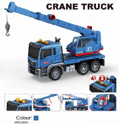 Hijswagen met aandrijving 1:14 met licht en geluid