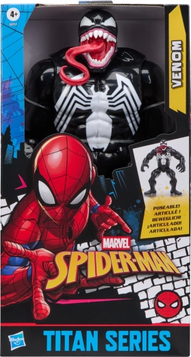 Hasbro Marvel Spider-Man Titan Series Deluxe Venom-figuur 30 cm