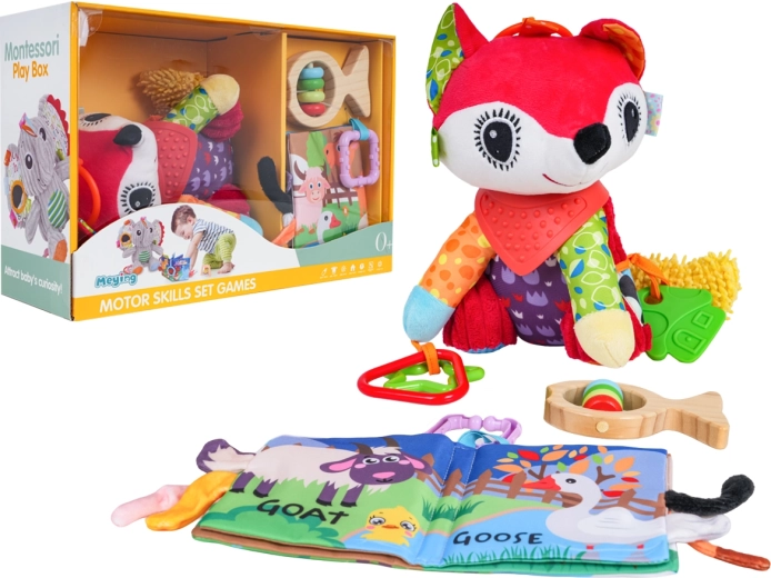 Set sensorisch speelgoed vos voor baby's