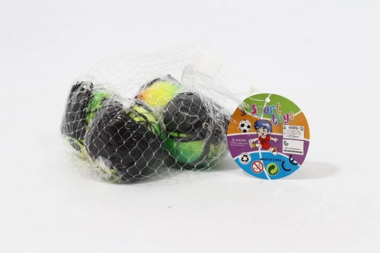 Ballen aan elastiek 6 cm – set van 4 stuks