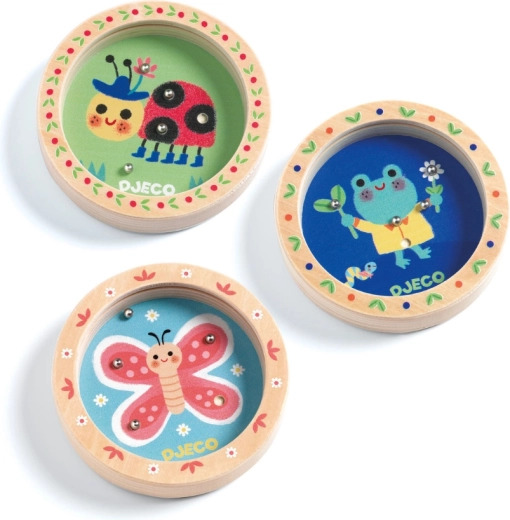Djeco houten balansspel met knikkers