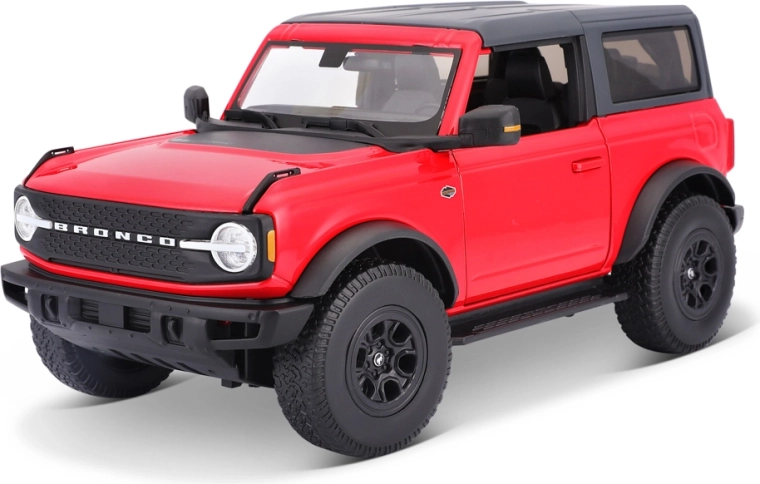 Maisto Ford Bronco Wildtrak rood 1:18