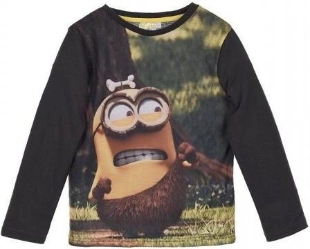 Antracietkleurig T-shirt Minions