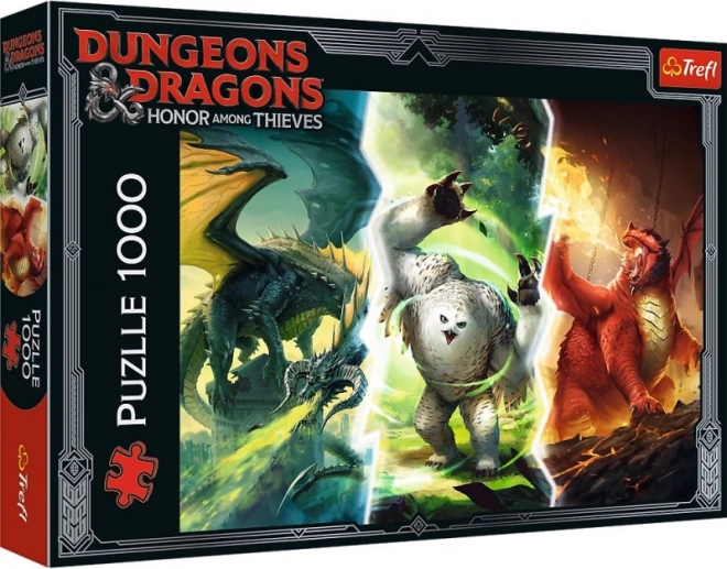 Puzzel 1000 stukjes Legendarische monsters van FAERÛN – DUNGEONS & DRAGONS
