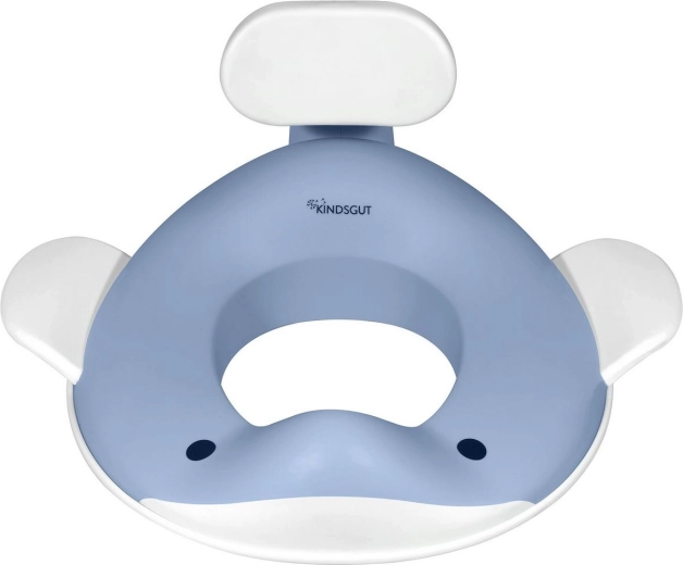 Kindsgut wc-brilverkleiner wal duifblauw - 1 stuk