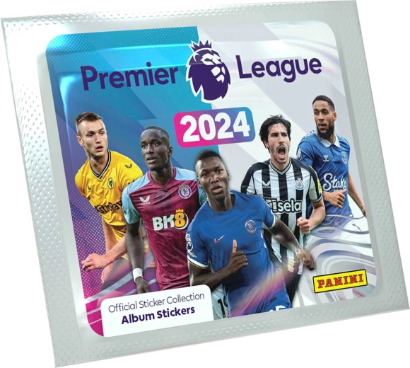 Panini Premier League 2024 verzamelstickers – pakketje 5 stuks