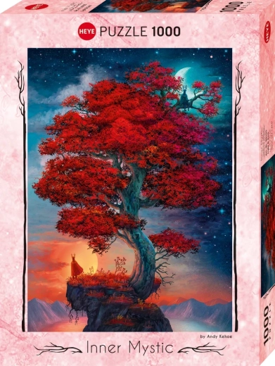 Puzzel HEYE Inner Mystic: Licht en duisternis 1000 stukjes