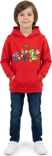 Rode Super Mario-hoodie