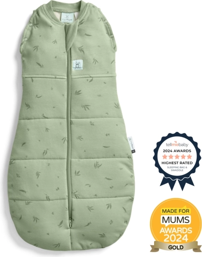 ErgoPouch cocoon inbaker en slaapzak 2-in-1 willow 2,5 tog (6–12 maanden)