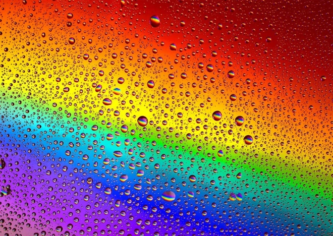 Puzzle Enjoy Regenboogdruppels 1000 stukjes