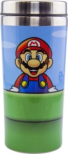 Reisbeker met thermofunctie Super Mario 450 ml