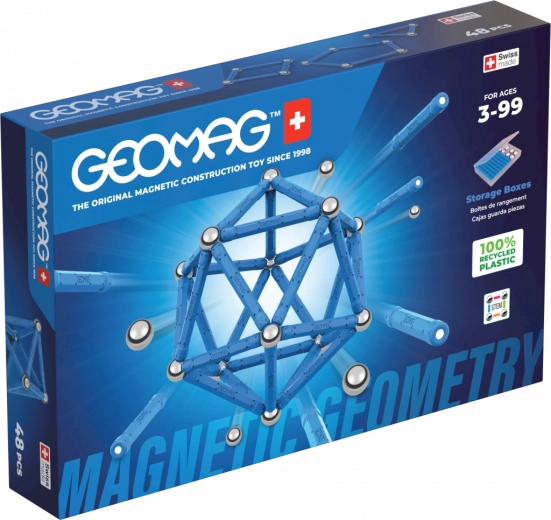 Magnetische Constructieset Geomag Geometrie 48 stukken