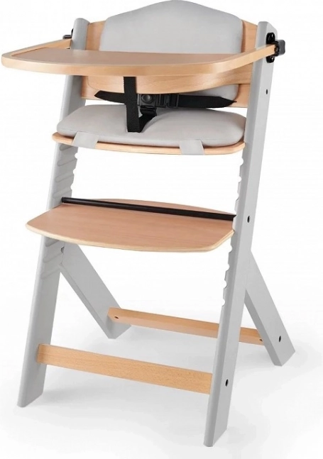 Stoel ENOCK grijs + kussen