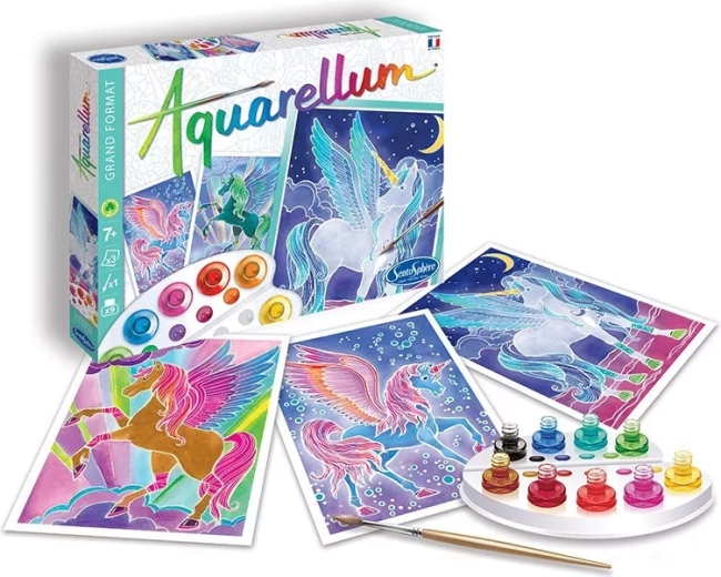 Sentosphere aquarel creatieve set Pegasus