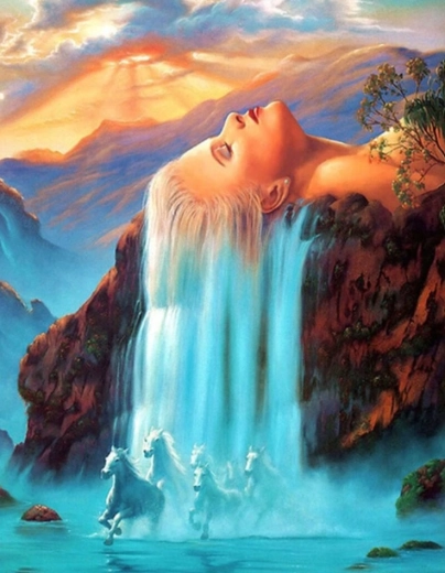 Diamant schilderen Dromen 30 × 40 cm