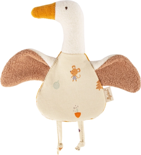 Sigikid eerste knuffeldoekje gans met knisperfolie voor baby’s