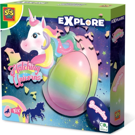 SES Explore groeiende eenhoorn in een ei
