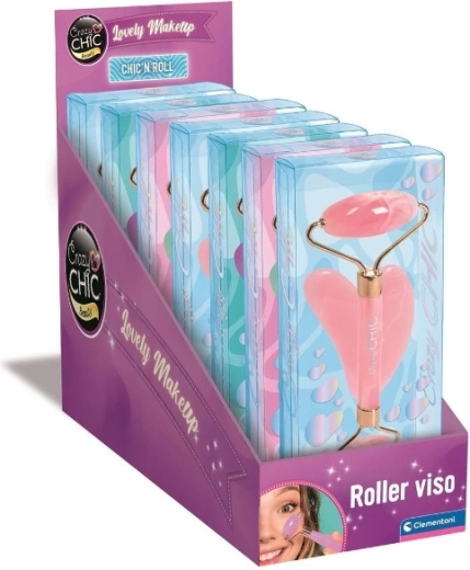 crazy chic massage roller en gua sha steen voor het gezicht